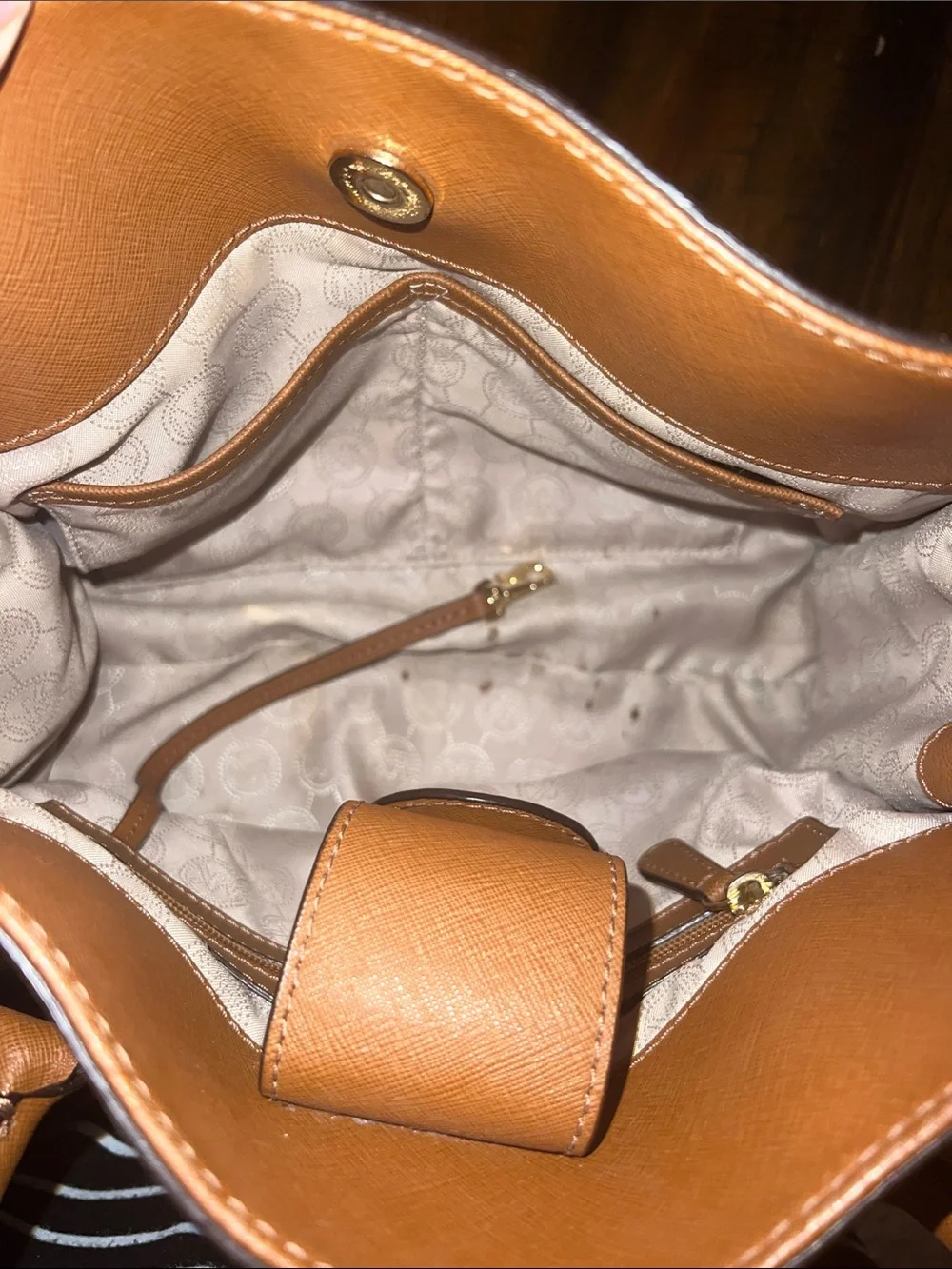 MICHAEL Michael Kors Hamilton Leather Satchel